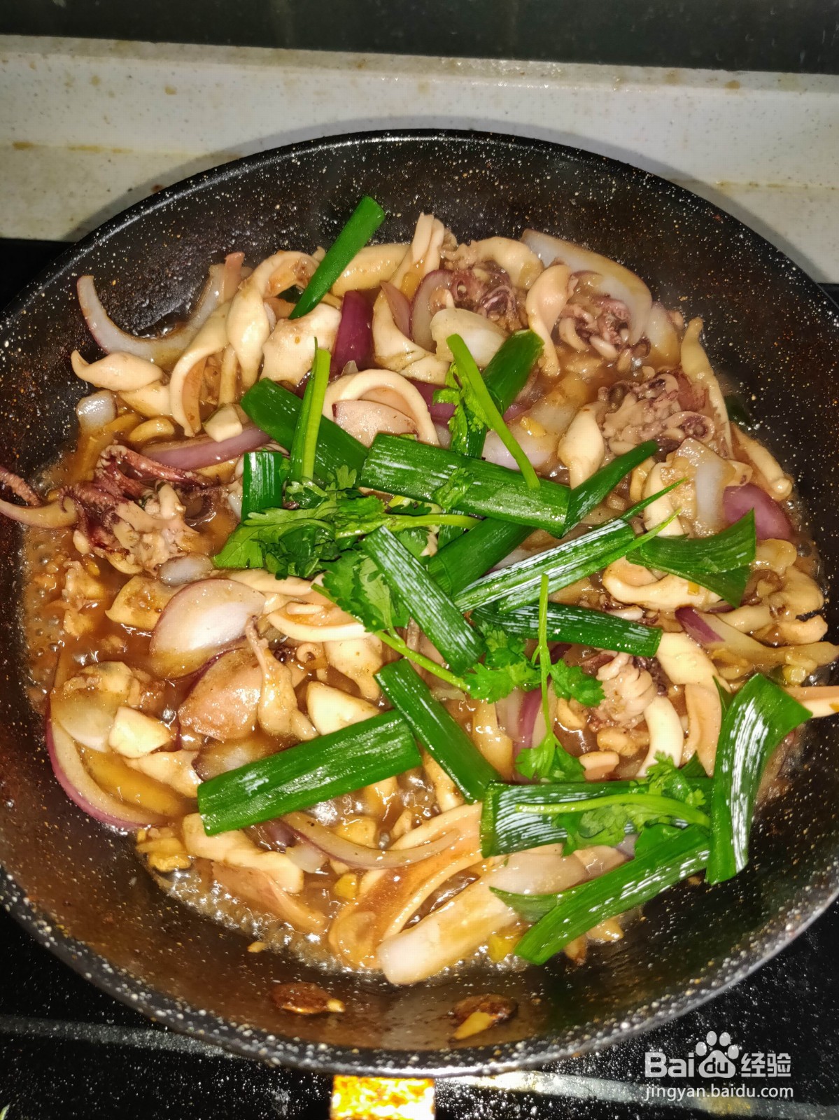 爆炒香辣鱿鱼仔