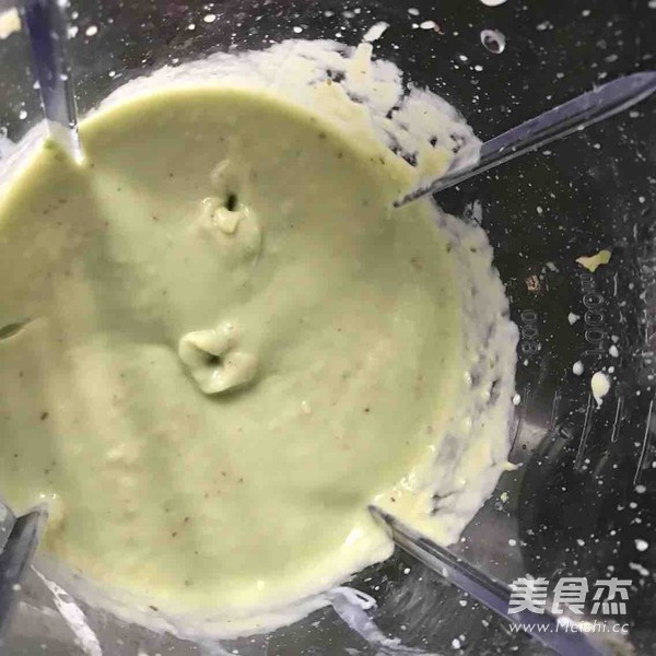 牛油果苹果奶昔