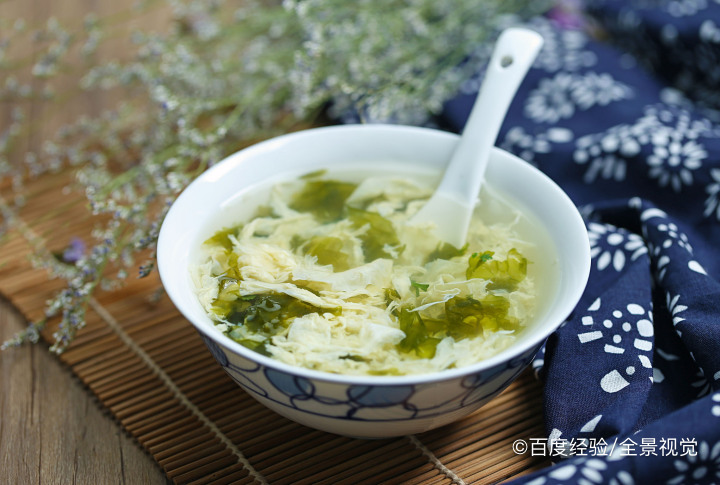 紫菜鸡蛋汤的功效