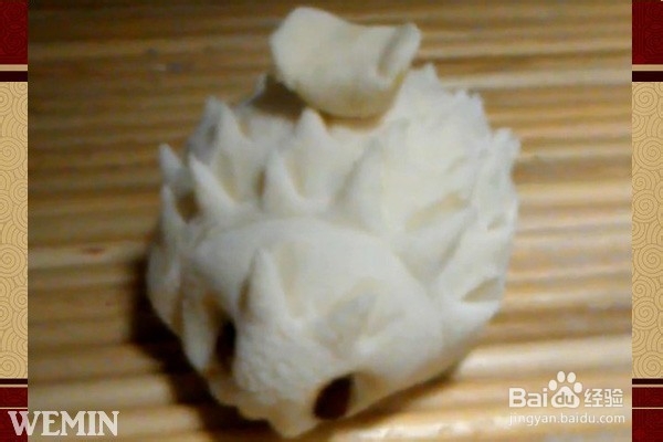 怎样做刺猬包子 花式面点小刺猬