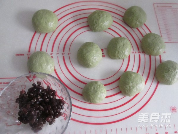 抹茶圣诞树面包