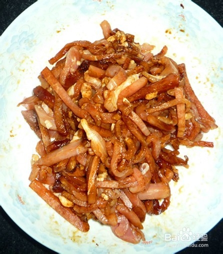 正宗鱼香肉丝做法