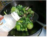 花样香菇炒油菜最好吃的做法