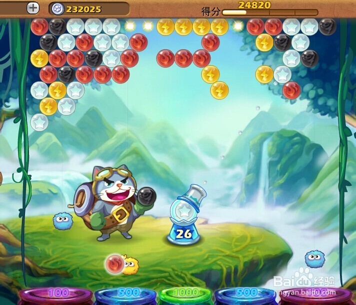 开心泡泡猫攻略第十八关