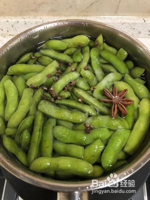 制作煮毛豆不变色