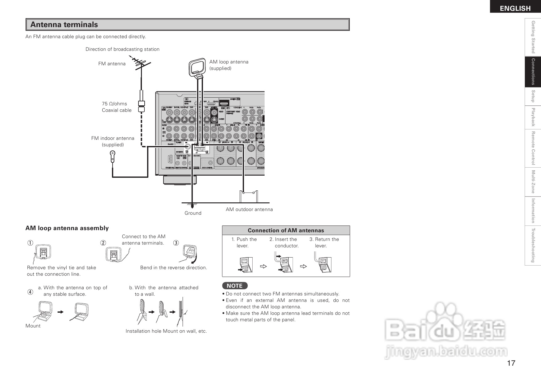 DENON AVR-2308音箱功放用户手册:[2]
