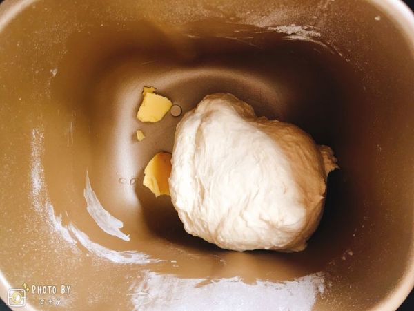 火腿芝士熔岩面包