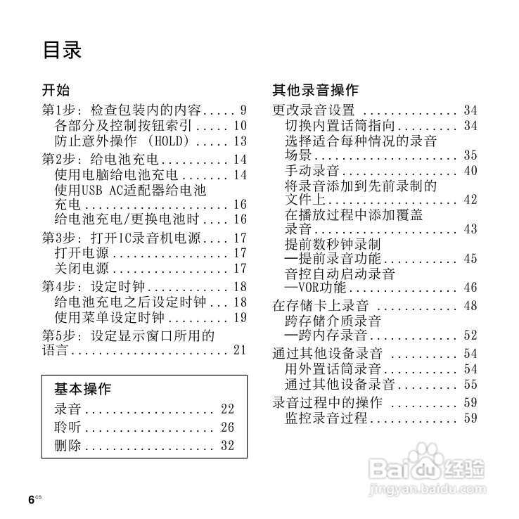SONY数码录音棒IC Recorder说明书:[1]