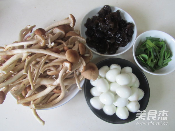 虎皮鹌鹑蛋茶树菇