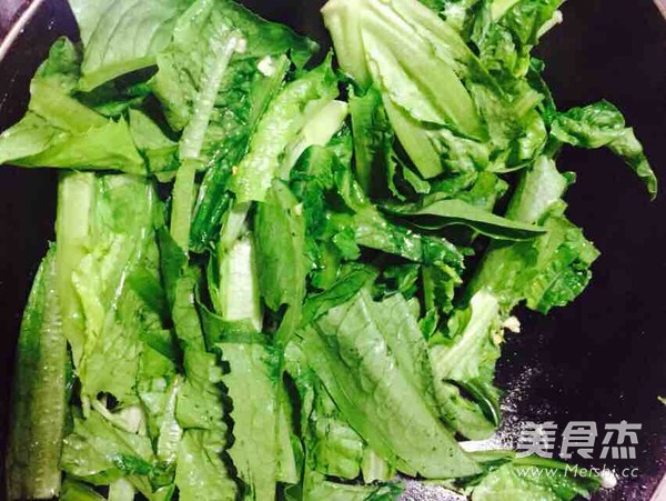 蒜蓉唛菜的做法