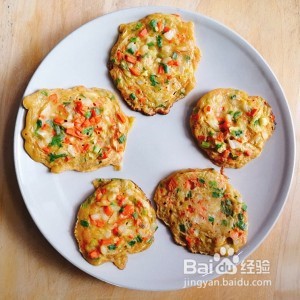 快手早餐，蔬菜鸡蛋饼