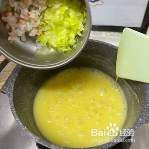 寶寶輔食——鮮蝦蔬菜玉米糊糊做法