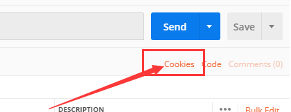 postman 如何添加cookie设置