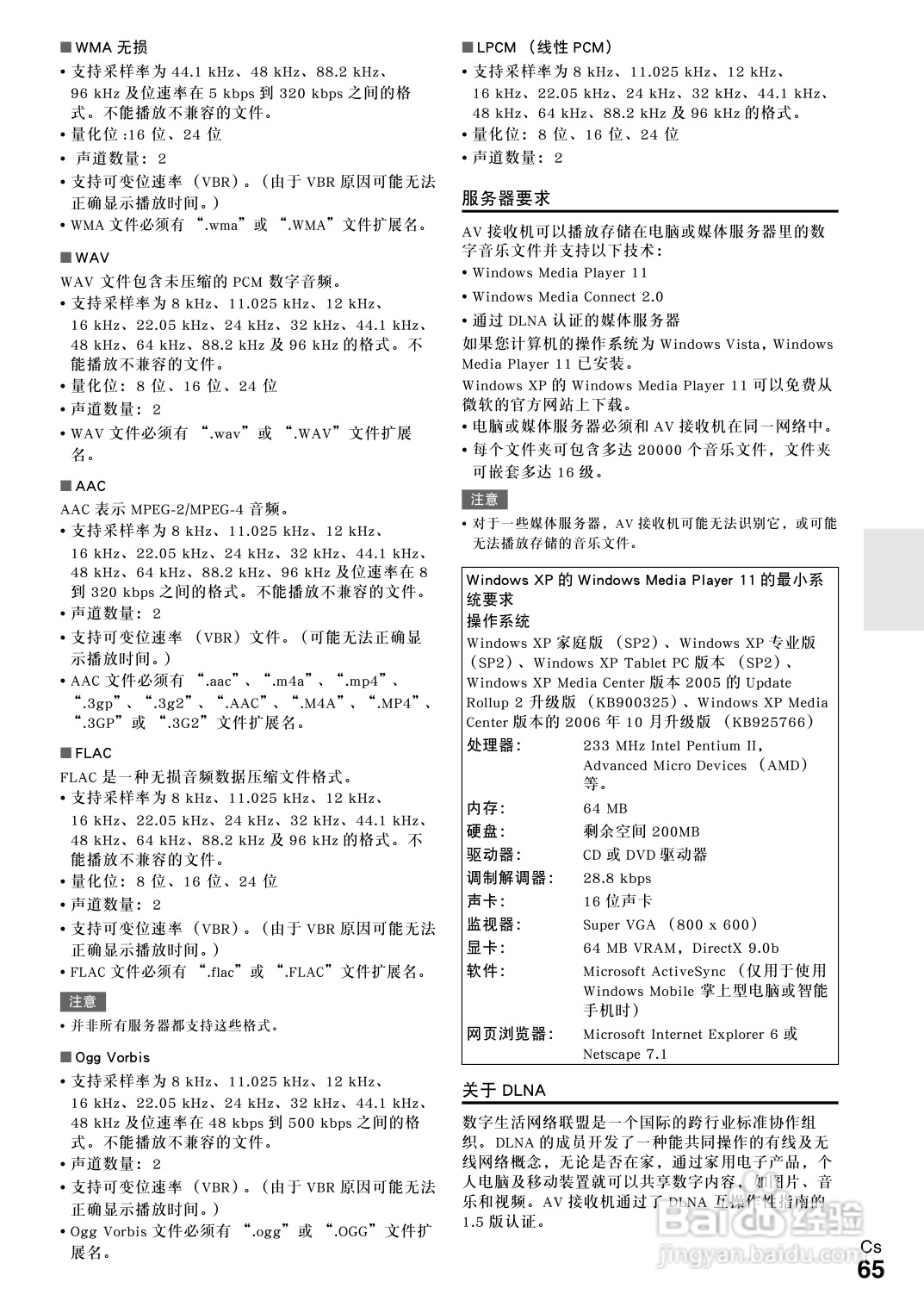 安桥TX-NR808接收机使用说明书:[4]