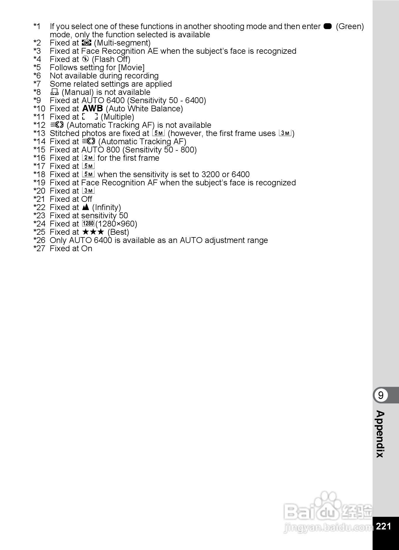 宾得Optio W60数码相机使用说明书:[23]