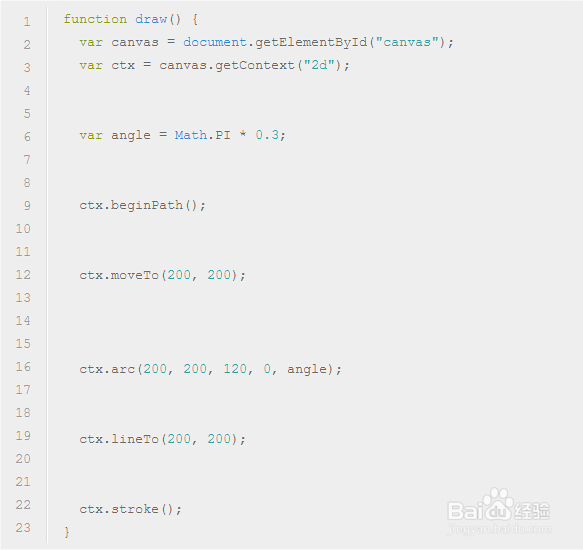 如何用canvas绘制饼图
