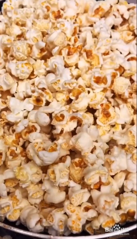 教你制作爆米花的简单做法