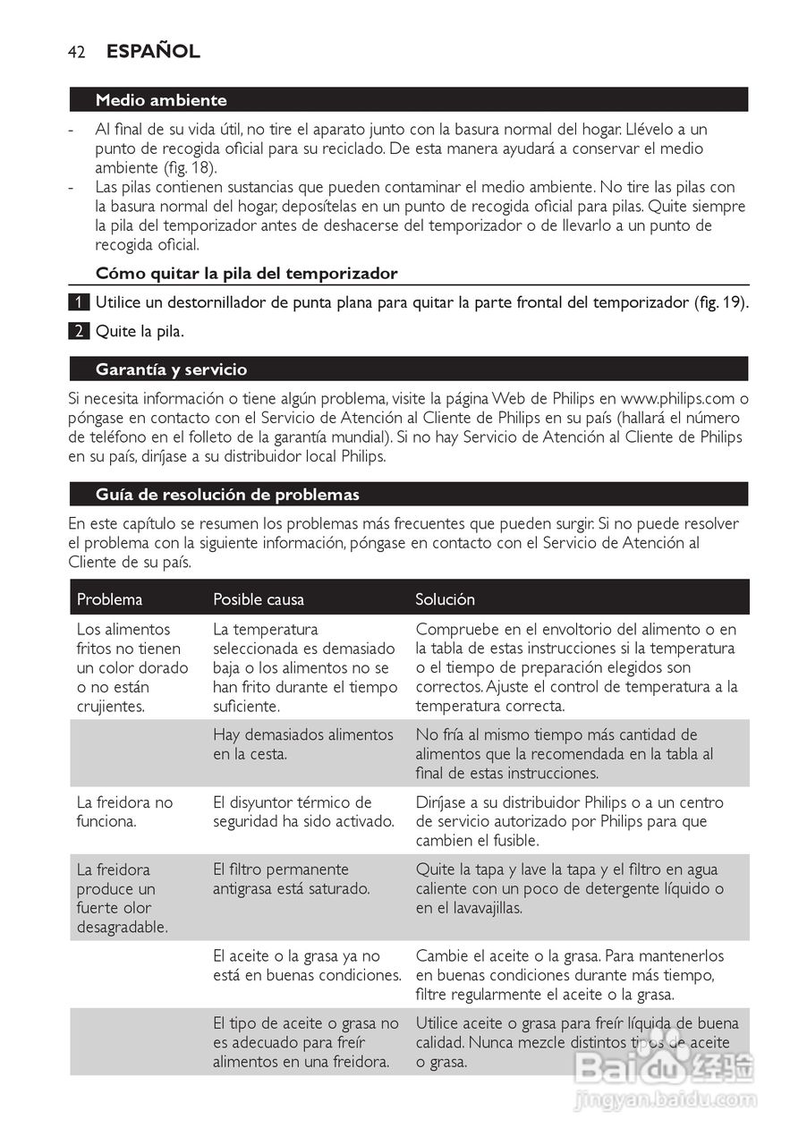 PHILIPS HD6107/HD6105电炸锅说明书:[2]