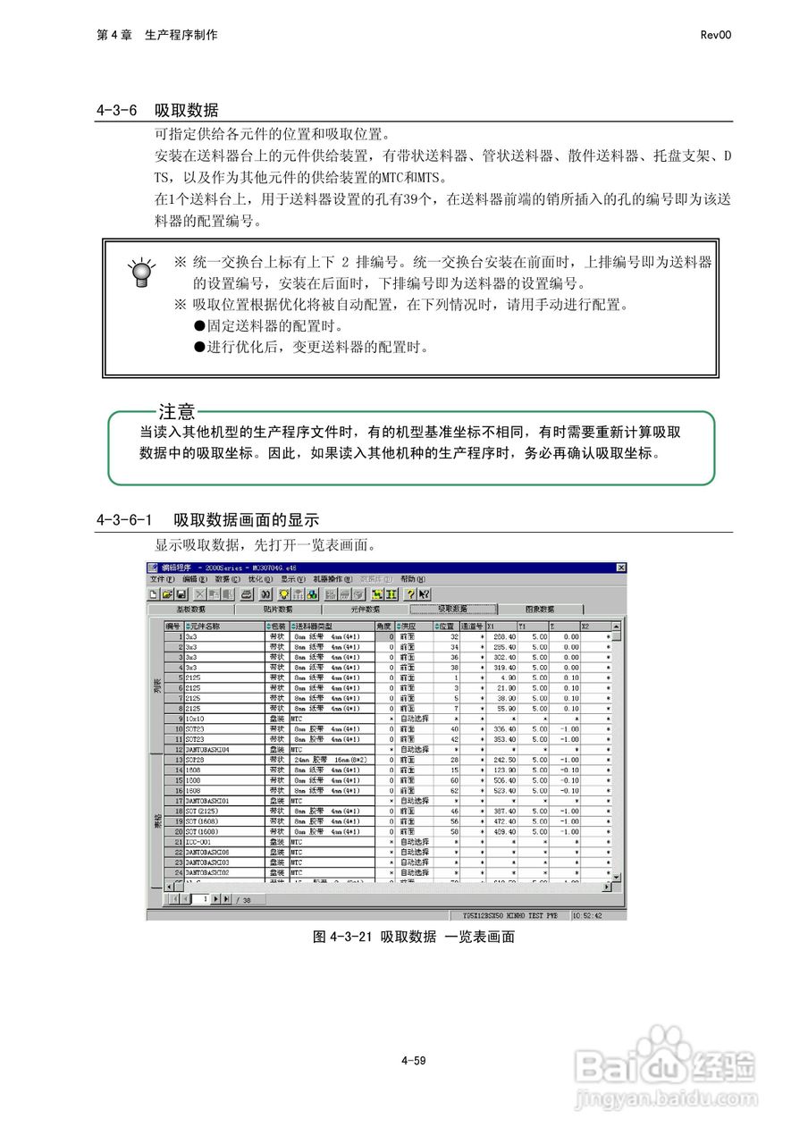 JUKI KE-2050R/2055R/2060R贴片机操作手册:[21]
