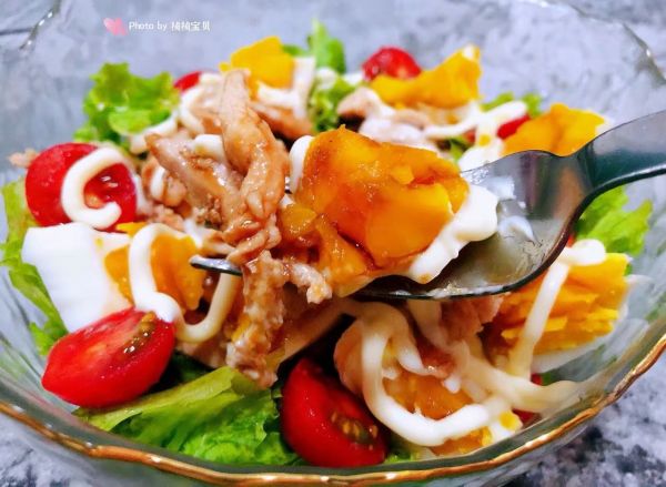 鸡胸肉蔬菜沙拉
