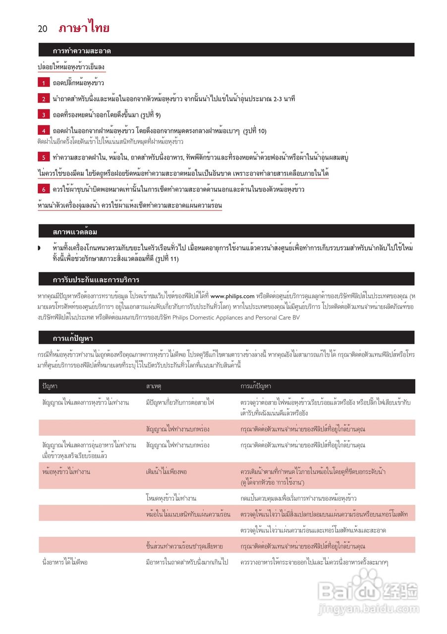 philips HD4702电饭锅说明书:[1]