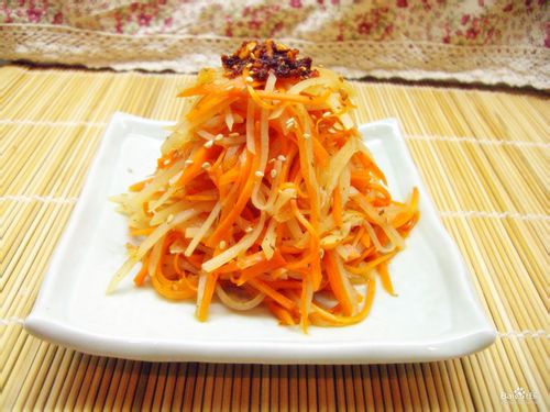 凉拌双丝—解暑菜品