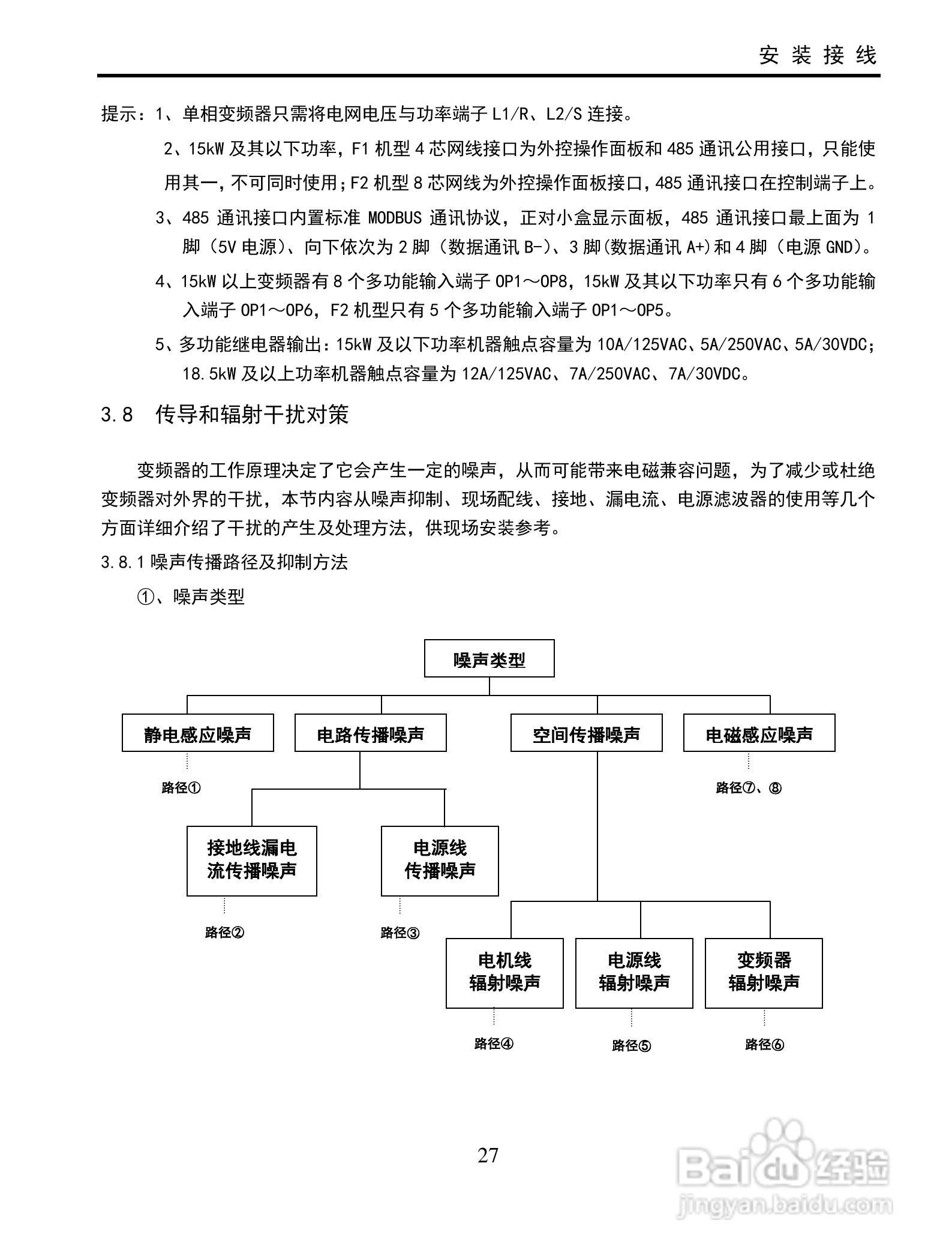 欧瑞E2000-2500T3变频器使用说明书:[3]