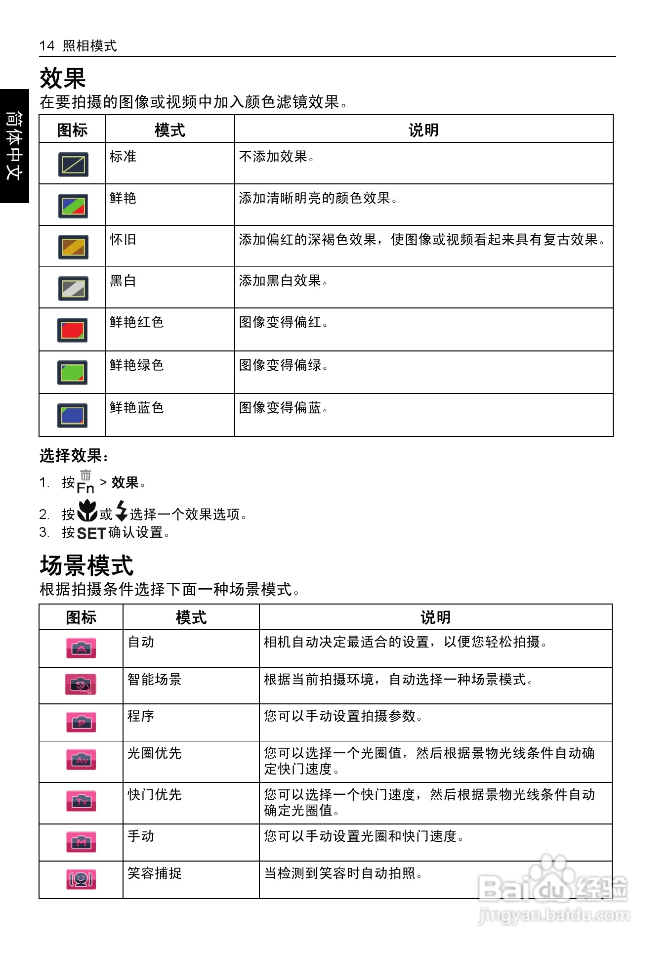 明基E1280数码相机使用说明书:[3]