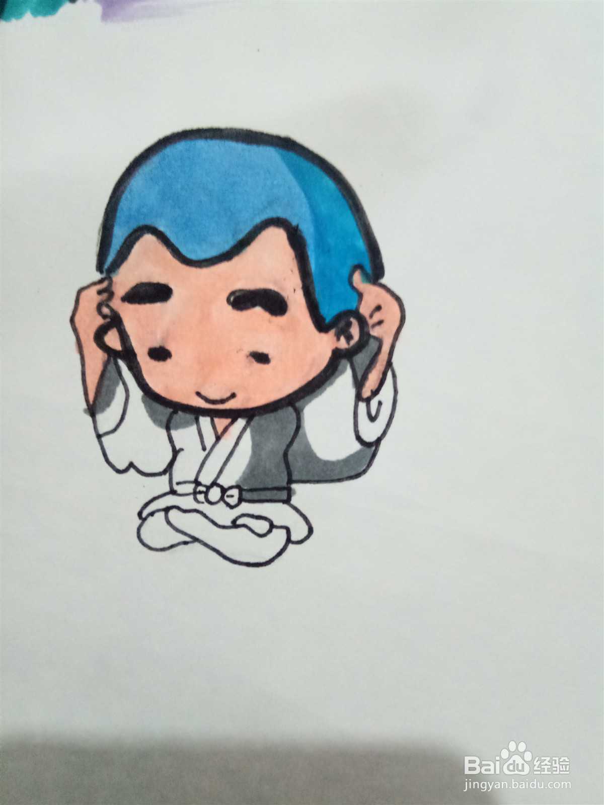 聪明的一休怎么画