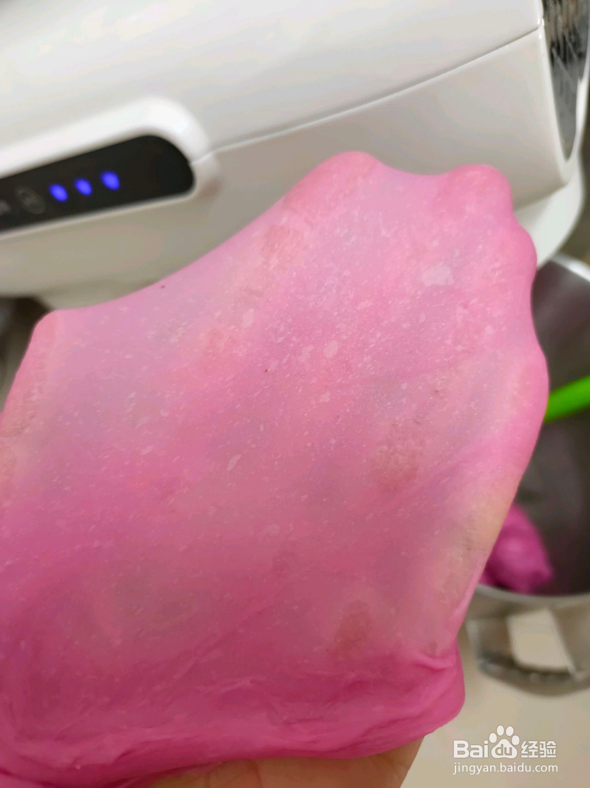 火龙果软欧包的做法