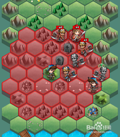 (legion war)军团战棋 人族 第三关 攻略