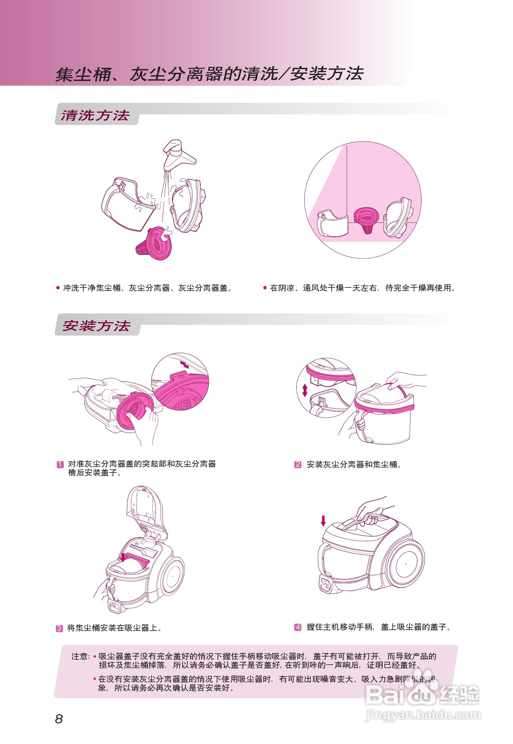 LG V-CE64HTG吸尘器使用说明书:[1]