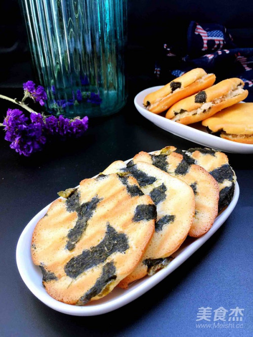 海苔仙贝蛋糕