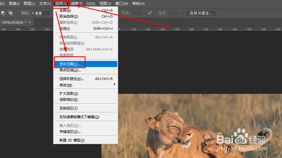 Photoshop如何快速去除照片水印