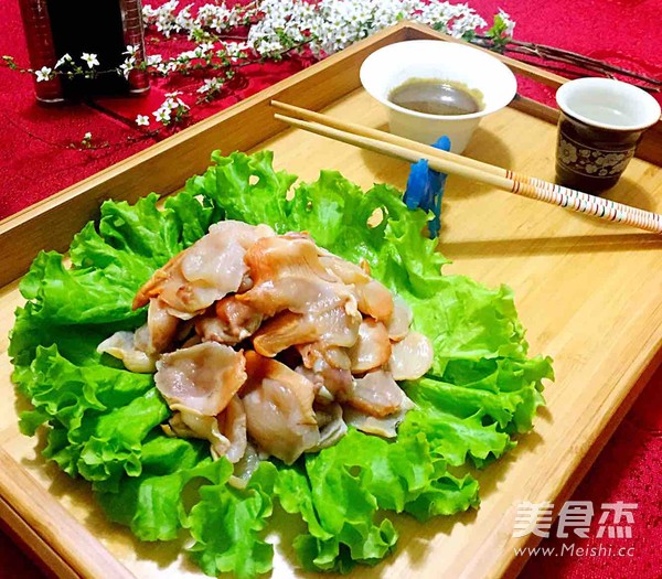 辣根赤贝的做法