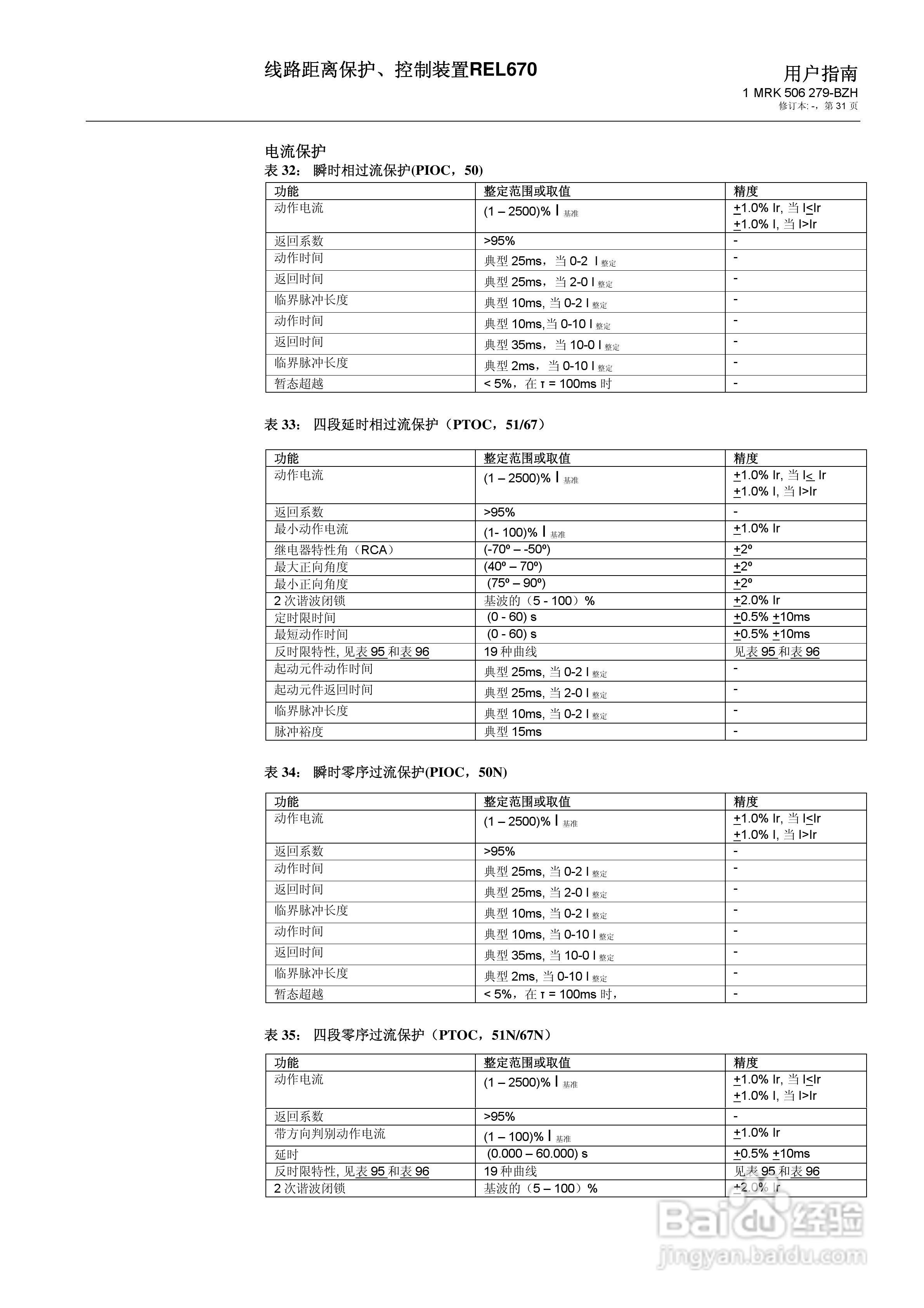 ABB REL670线路距离保护/控制装置说明书:[4]