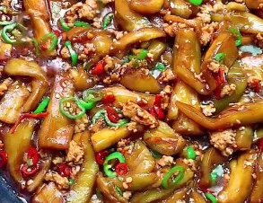 肉末茄子怎么做？