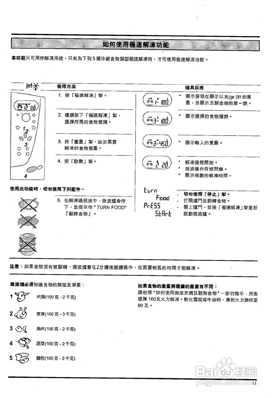 惠而浦AT3168多功能微波炉用户手册:[1]