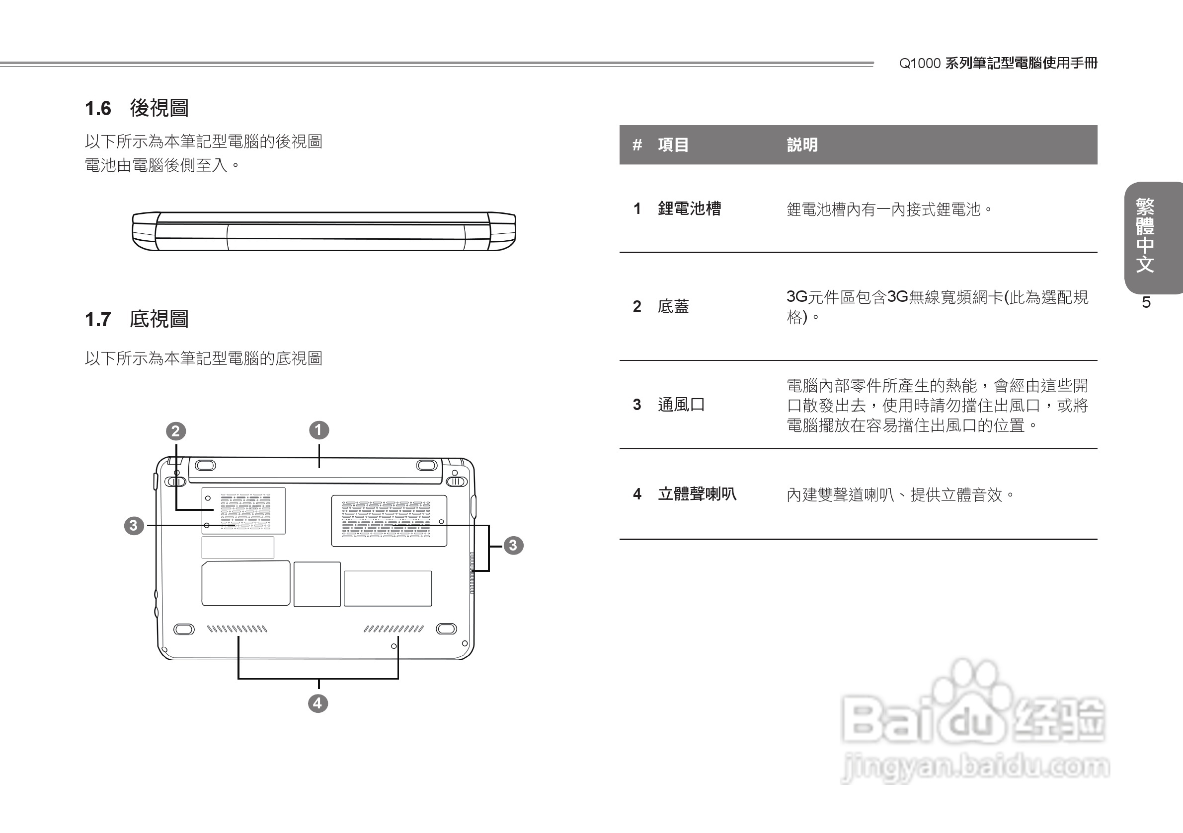技嘉Q1000C笔记本电脑使用说明书:[6]