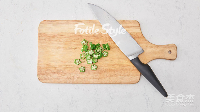 秋葵奴豆腐的做法