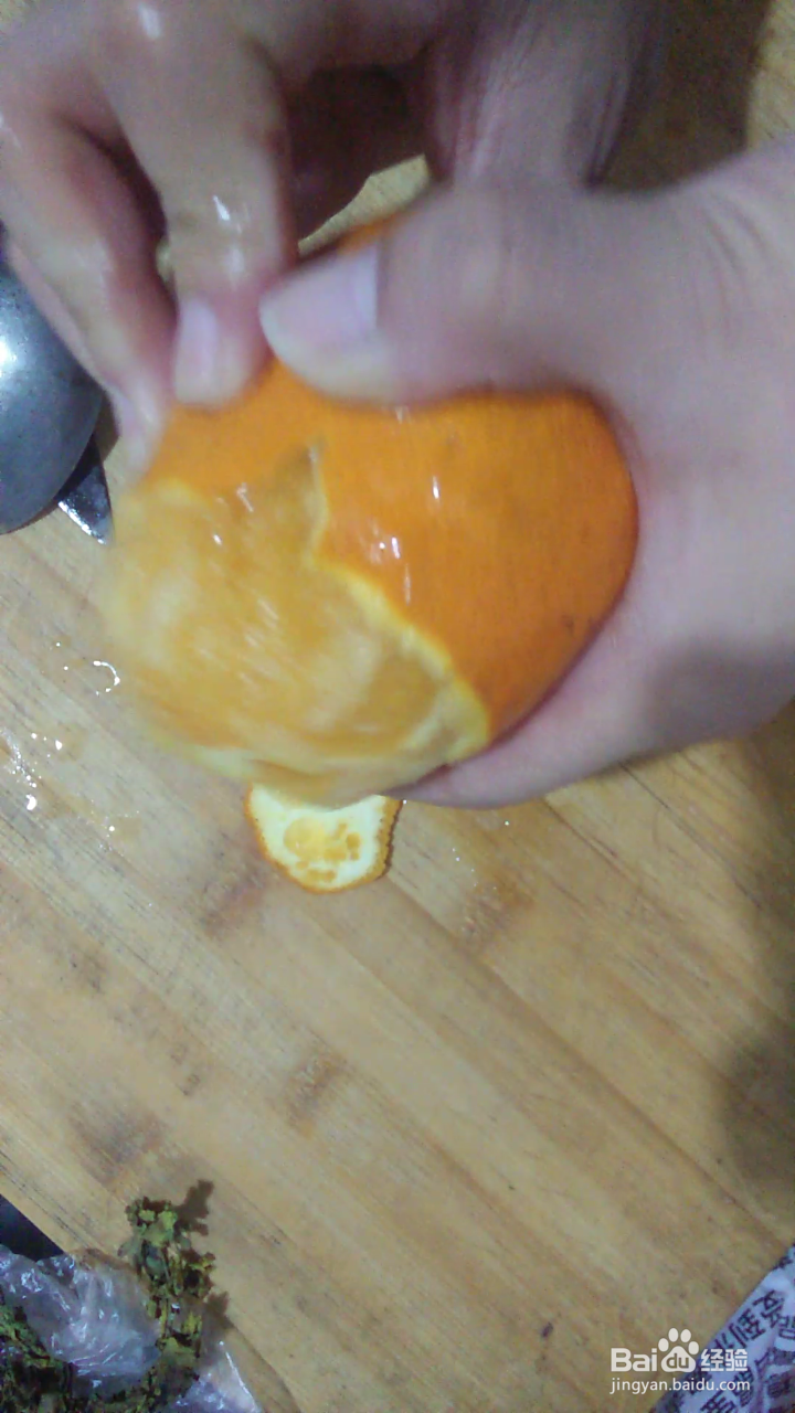 怎样快速的剥橙子