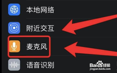 iphone麦克风设置？