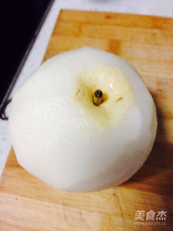 雪梨糖水的做法