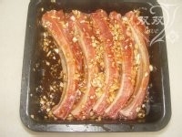 好吃的家常蒜香叉烧排骨