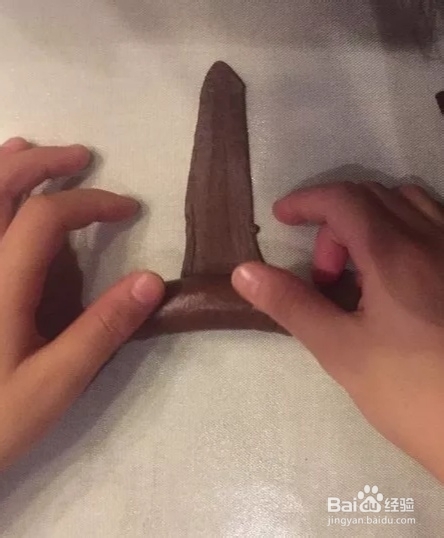 自己制作巧克力牛角包