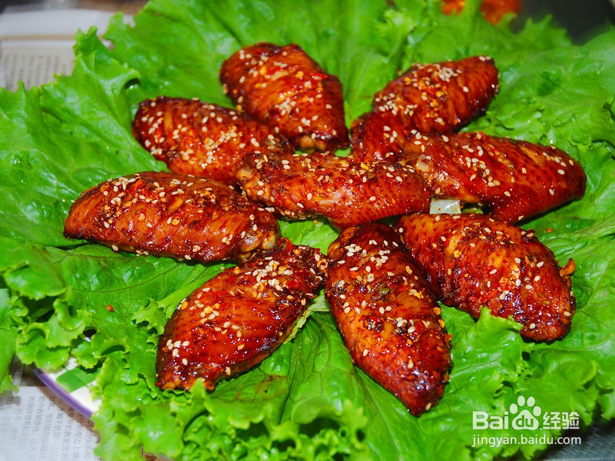 香辣烤翅的做法