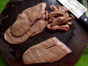 好吃的酸辣腰花