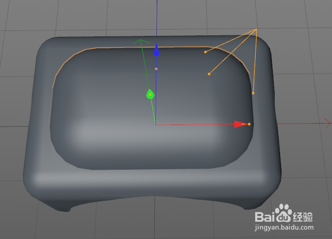 C4D三维建模(茶几制作)