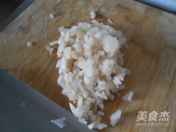 肉末炒架豆的做法