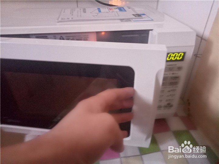美的(Midea)EM720KG1-PW微波炉开箱晒物